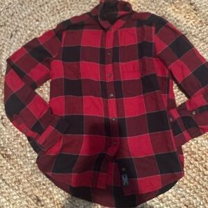 RED AND BLACK FLANNEL